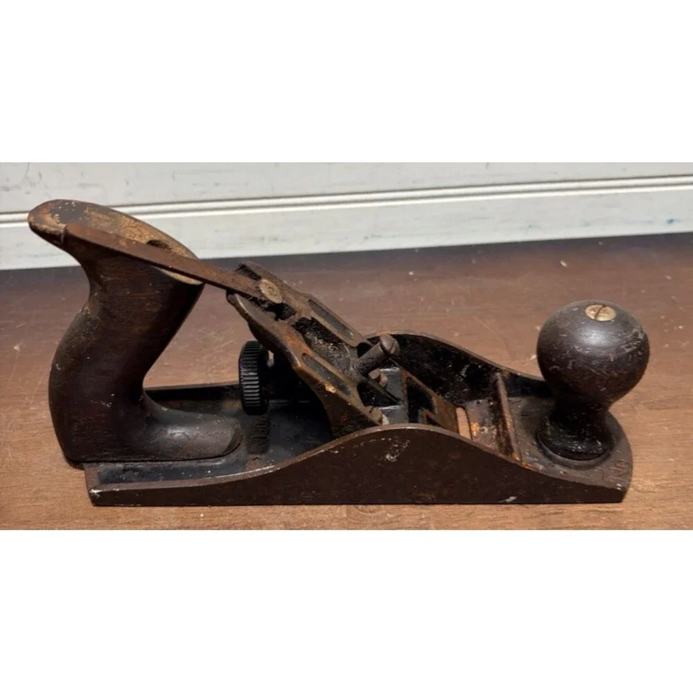 Vintage Stanley No.4 Bailey Smooth Bottom Plane READ - Picture 13 of 16